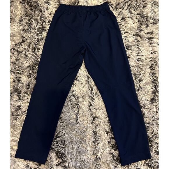 Nike Men’s Navy Blue Jesus Christ Cross Track Pants Size Medium M Sweatpants - Picture 2 of 9